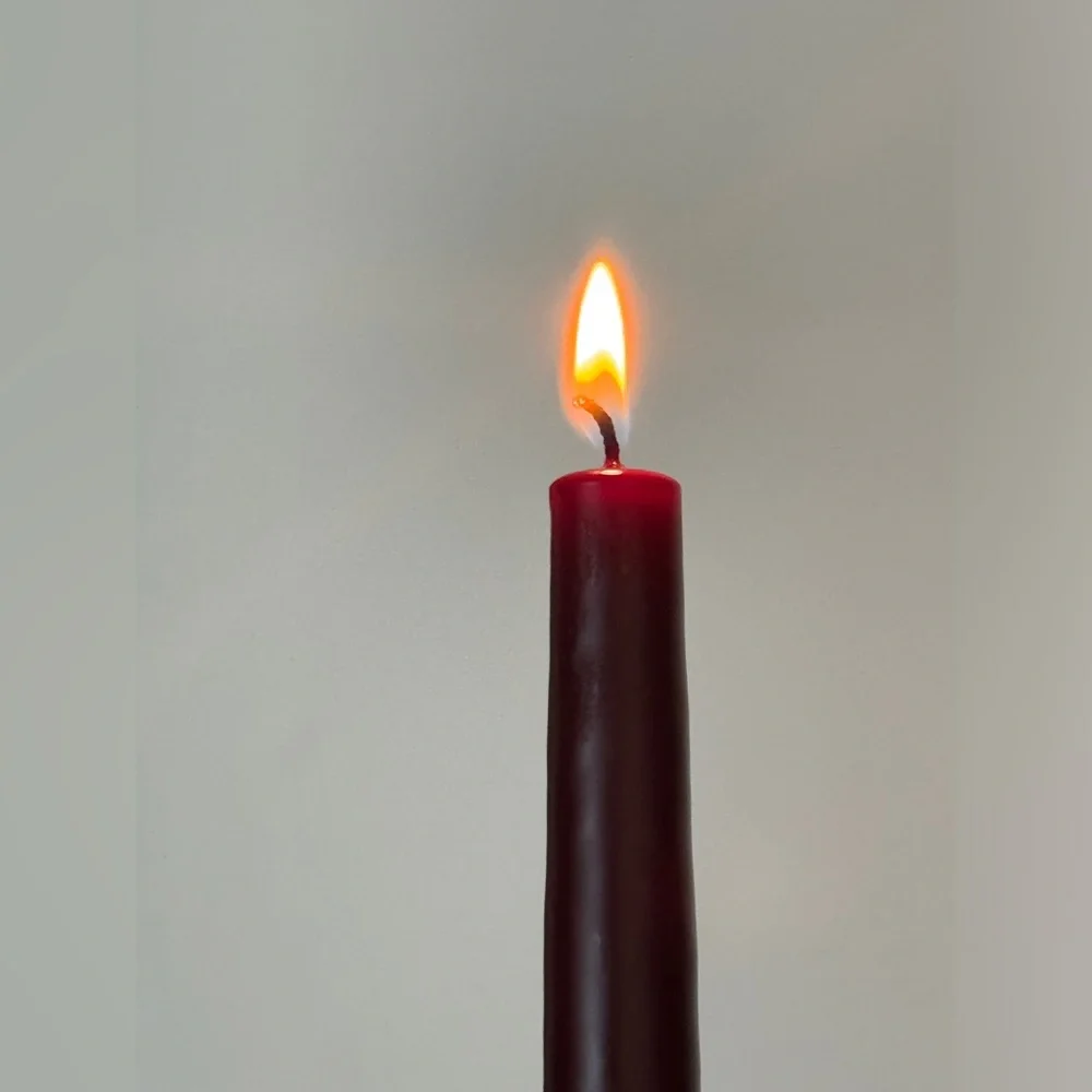 Red Burgundy 18” s/4 candles